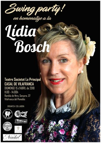 Festa d'homenatge a Lídia Bosch