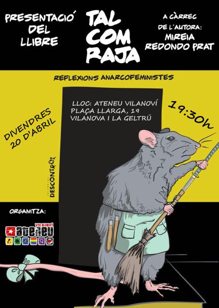 Presentació del llibre Tal com raja. Reflexions anarcofeministes