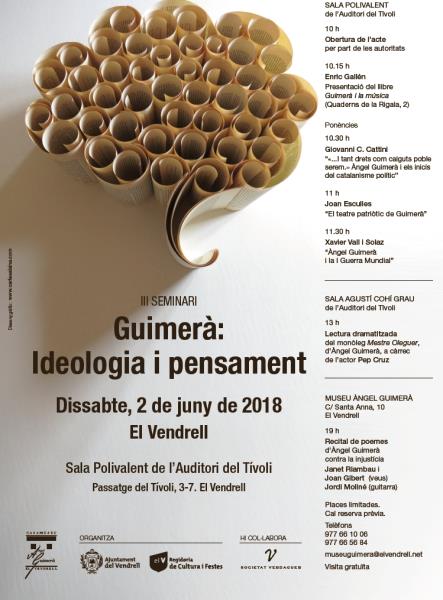 III Seminari Guimerà: Ideologia i Pensament