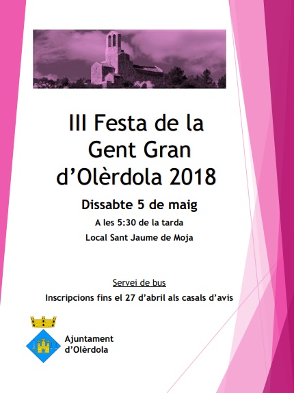 3a Festa de la Gent Gran d’Olèrdola