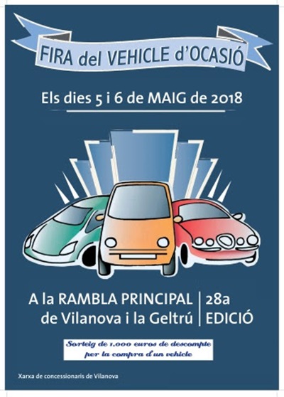 Fira del Vehicle d’Ocasió a Vilanova i la Geltrú
