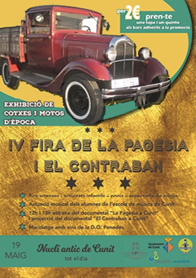 IV Fira Contraban i Fira de la Pagesia de Cunit