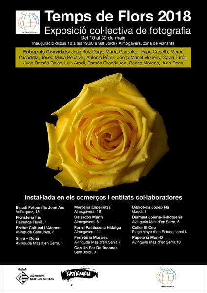 Exposició col.lectiva Temps de flors 2018