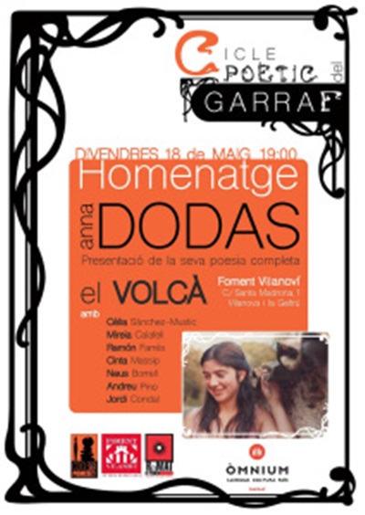 Homenatge a la poetessa Anna Dodas