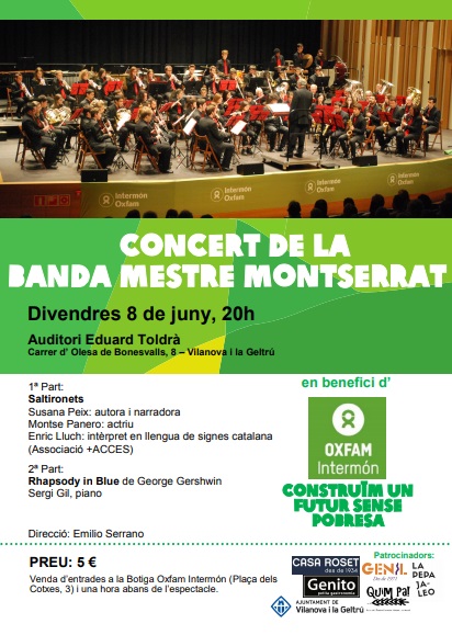 Concert de la Banda Mestre Montserrat