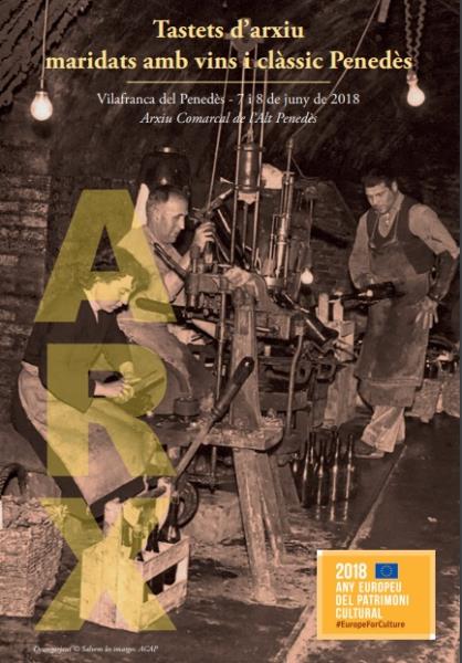 Tastets d’arxiu maridats amb vins i clàssic penedès