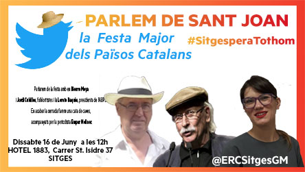 Xerrada sobre Sant Joan amb Bienve Moya