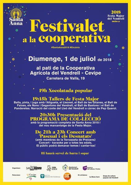 Festivalet de presentació del programa de la Festa Major del Vendrell