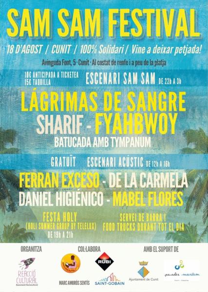 2a edició del SAM SAM FESTIVAL CUNIT
