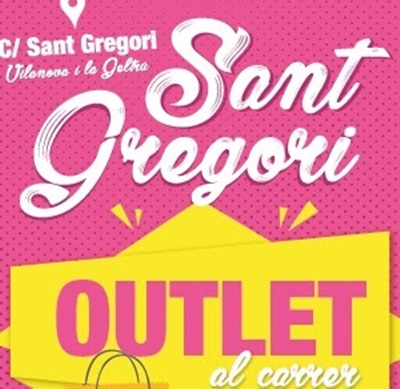 Outlet al carrer Sant Gregori de Vilanova
