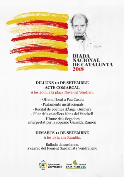 Diada Nacional de Catalunya al Vendrell