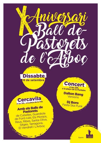 Desè aniversari i trobada dels Pastorets de l'Arboç