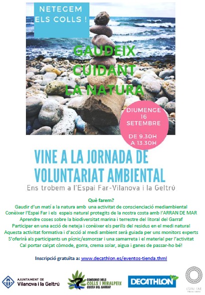 Jornada de voluntariat ambiental. Netegem Els Colls