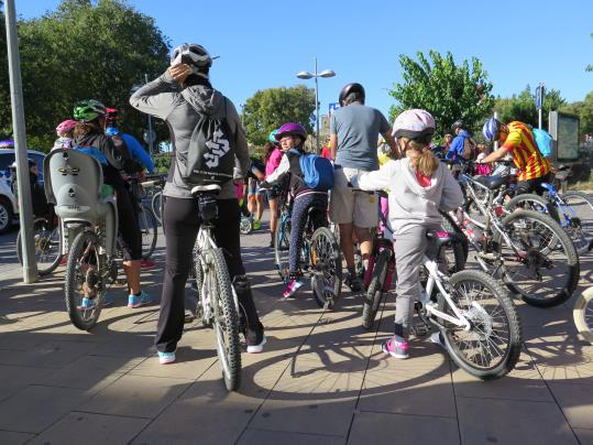 Bicicletada contra el canvi climàtic