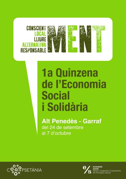 Quinzena de l'Economia Social i Solidària a l'Alt Penedès i Garraf