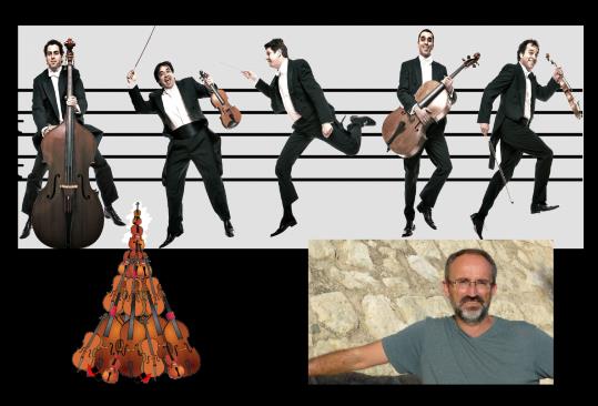 Quartet de Schubert amb folre i manilles