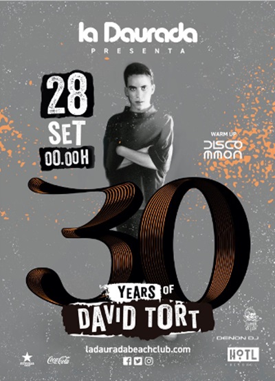 El DJ David Tort celebra 30 anys de trajectòria professional 