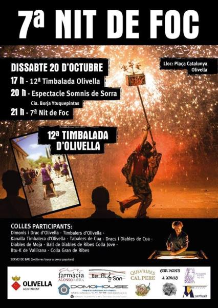 12a Timbalada i Nit de Foc d'Olivella