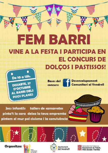 Quarta festa “Fem Barri” al Vendrell