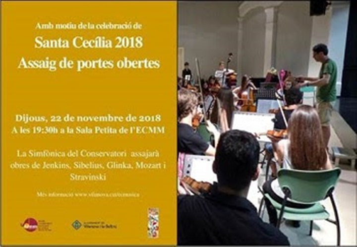 L'Escola de Música de Vilanova celebra Santa Cecília