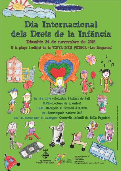 Dia Internacional dels Drets de la Infància a Sant Pere de Ribes