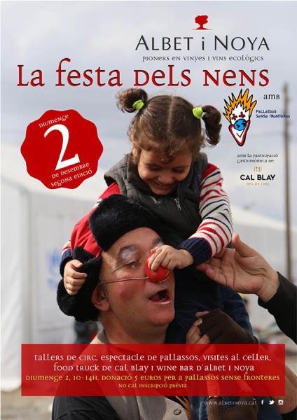 Festa dels Nens a Albet i Noya amb Pallassos Sense Fronteres