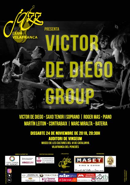 Victor de Diego, en concert