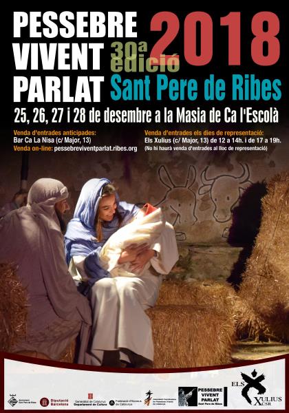 30a edició del Pessebre Vivent Parlat de Ribes