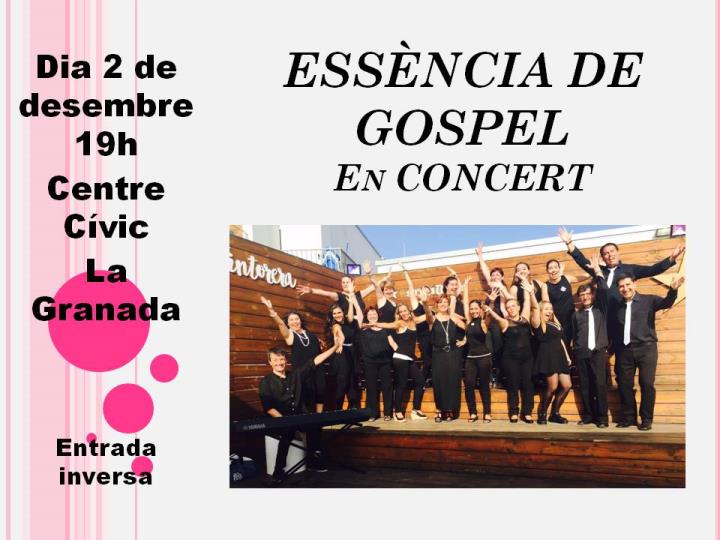 Concert del grup Essència de Gospel a La Granada