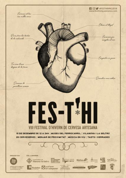 Fes-t'hi 2018. Festival d'Hivern de Cervesa Artesana de Vilanova i la Geltrú