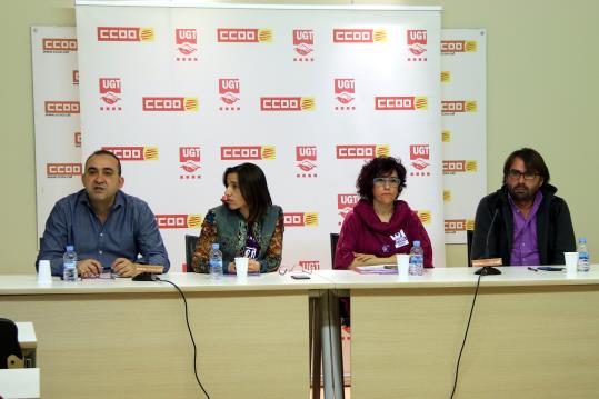 Alba CCOO i UGT fan una crida a participar en la 