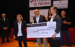 Alícia Marsans guanya el Premi Canyelles de Pintura 2018. Ajuntament de Canyelles