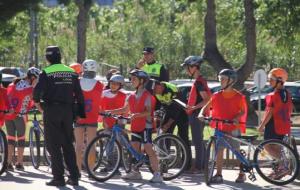 Aquest dissabte se celebra una nova jornada del Parc Infantil de Trànsit de Vilanova. Ajuntament de Vilanova