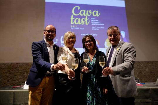 Aquest divendres s’ha inaugurat la 22a edició del Cavatast, la mostra de caves i gastronomia de Sant Sadurní. Cavatast