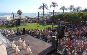 Arrenca a Sitges el gran esdeveniment de la Dance World Cup 2018 amb més de 6.000 ballarins. Ajuntament de Sitges