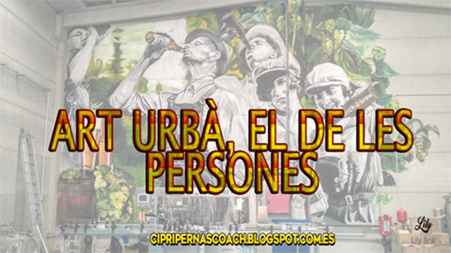 Art urbà, el de les persones. Eix