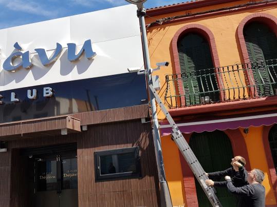 Calafell instal·la càmeres de vigilància al carrer Monturiol. Ajuntament de Calafell