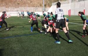 Cara i creu de l'Anoia Rugby Club en lliga, victòria del Femení i derrota del Masculí. Anoia Rugby Club