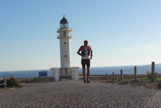 Carles Aguilar a l'Ophiusa Endurance Xperience a Formentera. Eix