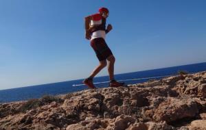 Carles Aguilar a l'Ophiusa Endurance Xperience a Formentera