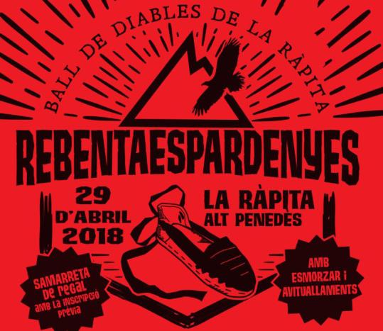 Cartell de la Rebentaespardenyes 2018. Eix