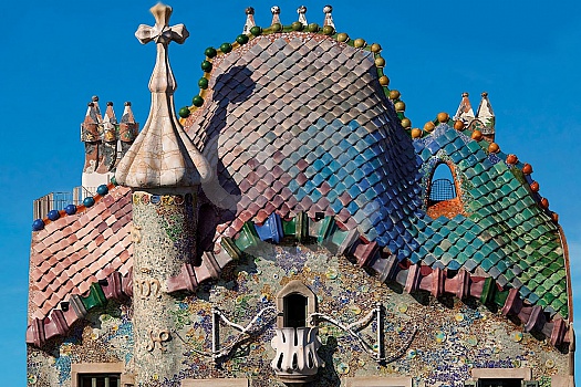 Casa Batlló. Eix