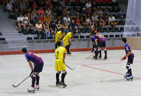 CE Vendrell - Barça. Eix