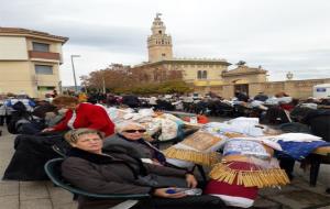 Centenars de puntaires participaran al Concurs Nacional de Punta al Coixí a la Fira de Santa Llúcia de l’Arboç. Ajuntament de l'Arboç