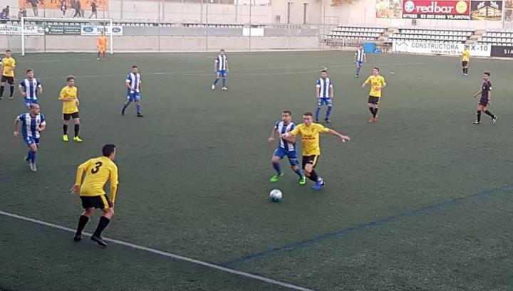 CF Vilanova – CFJ Mollerussa . Fede Carrasco