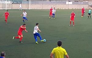 CF Vilanova - FE Gramenet. Fede Carrasco