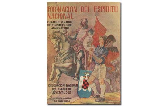 Coberta del llibre 'Formación del Espiritu Nacional'. Eix