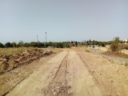 Comencen els treballs de construcció del Circuit de Ciclisme de Vilanova. Ajuntament de Vilanova