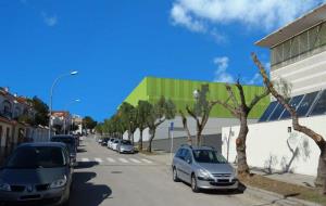 Comencen les obres de la nova pista coberta de Ribes. Ajt Sant Pere de Ribes