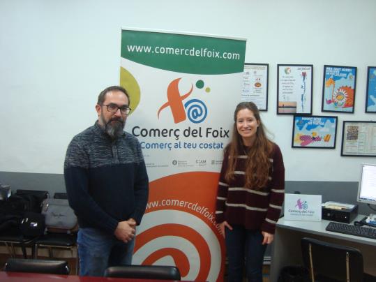 Comerç del Foix lliura les donacions de la Xocolatada Solidària a l’Hospital Sant Joan de Déu. Comerç del Foix